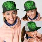 New Zealand Rugby All Green Mesh Trucker Cap Silver Fern All Black Mix Ta Moko - Aussie Hoodie