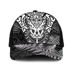 New Zealand Rugby All White Baseball Net Cap Silver Fern All Black Mix Ta Moko - Aussie Hoodie