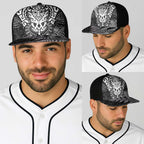 New Zealand Rugby All White Baseball Net Cap Silver Fern All Black Mix Ta Moko - Aussie Hoodie