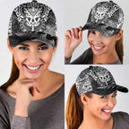 New Zealand Rugby All White Classic Cap Silver Fern All Black Mix Ta Moko LT09