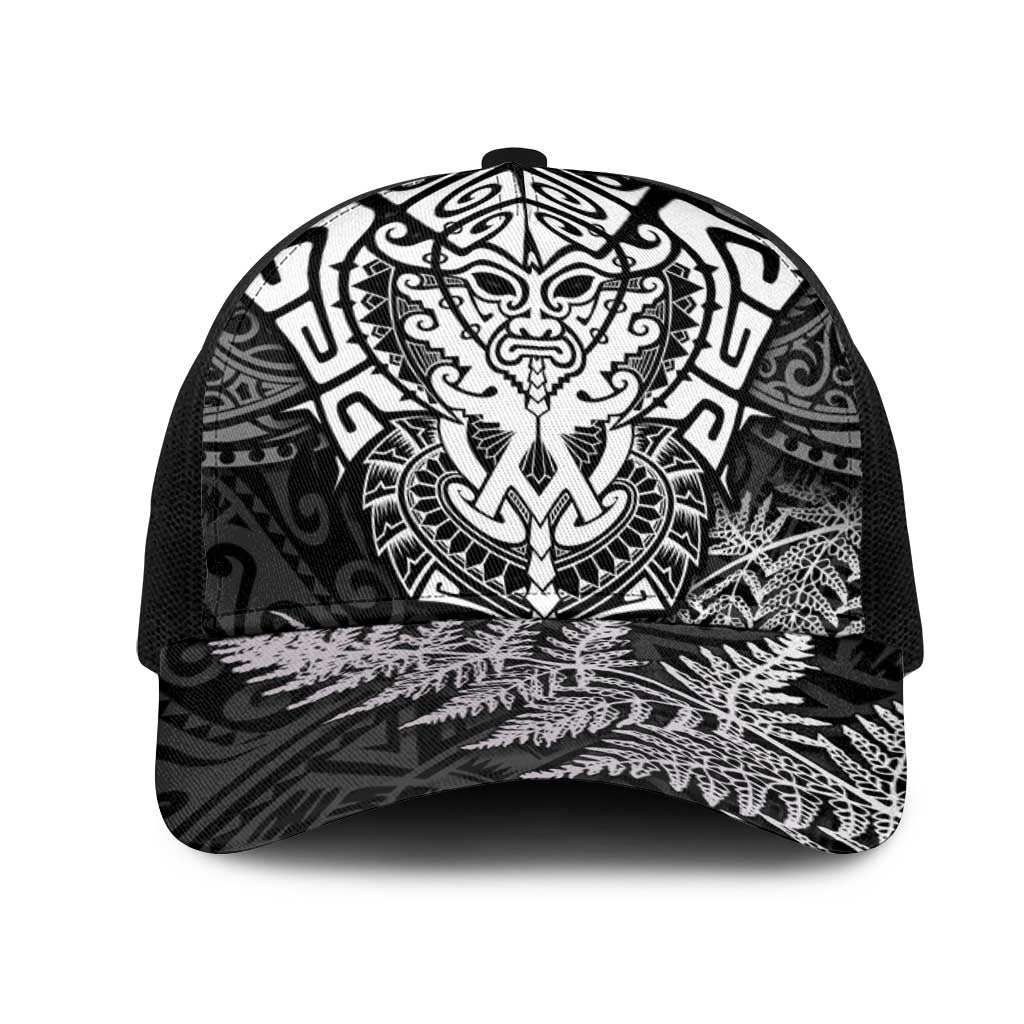 New Zealand Rugby All White Mesh Trucker Cap Silver Fern All Black Mix Ta Moko - Aussie Hoodie