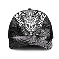 New Zealand Rugby All White Mesh Trucker Cap Silver Fern All Black Mix Ta Moko - Aussie Hoodie