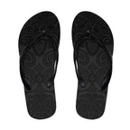 New Zealand Rugby Flip Flops All Black Fern Maori Tribal Pattern - Aussie Hoodie