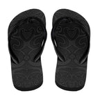 New Zealand Rugby Flip Flops All Black Fern Maori Tribal Pattern - Aussie Hoodie