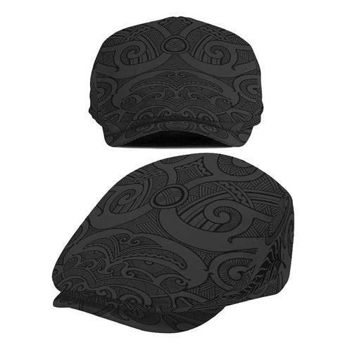 New Zealand Rugby Jeff Hat All Black Fern Maori Tribal Pattern - Aussie Hoodie
