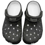 New Zealand Rugby Personalised Clogs Shoes All Black Fern Maori Tribal Pattern - Aussie Hoodie