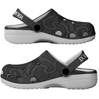 New Zealand Rugby Personalised Clogs Shoes All Black Fern Maori Tribal Pattern - Aussie Hoodie