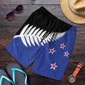 New Zealand Shorts for Men National Flag Style - Aussie Hoodie