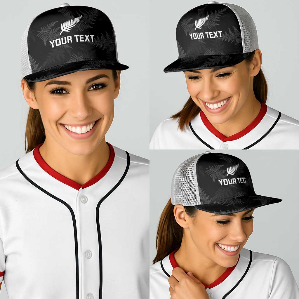 New Zealand Silver Fern Rugby Custom Baseball Net Cap Go Aotearoa Champions World Cup - Aussie Hoodie