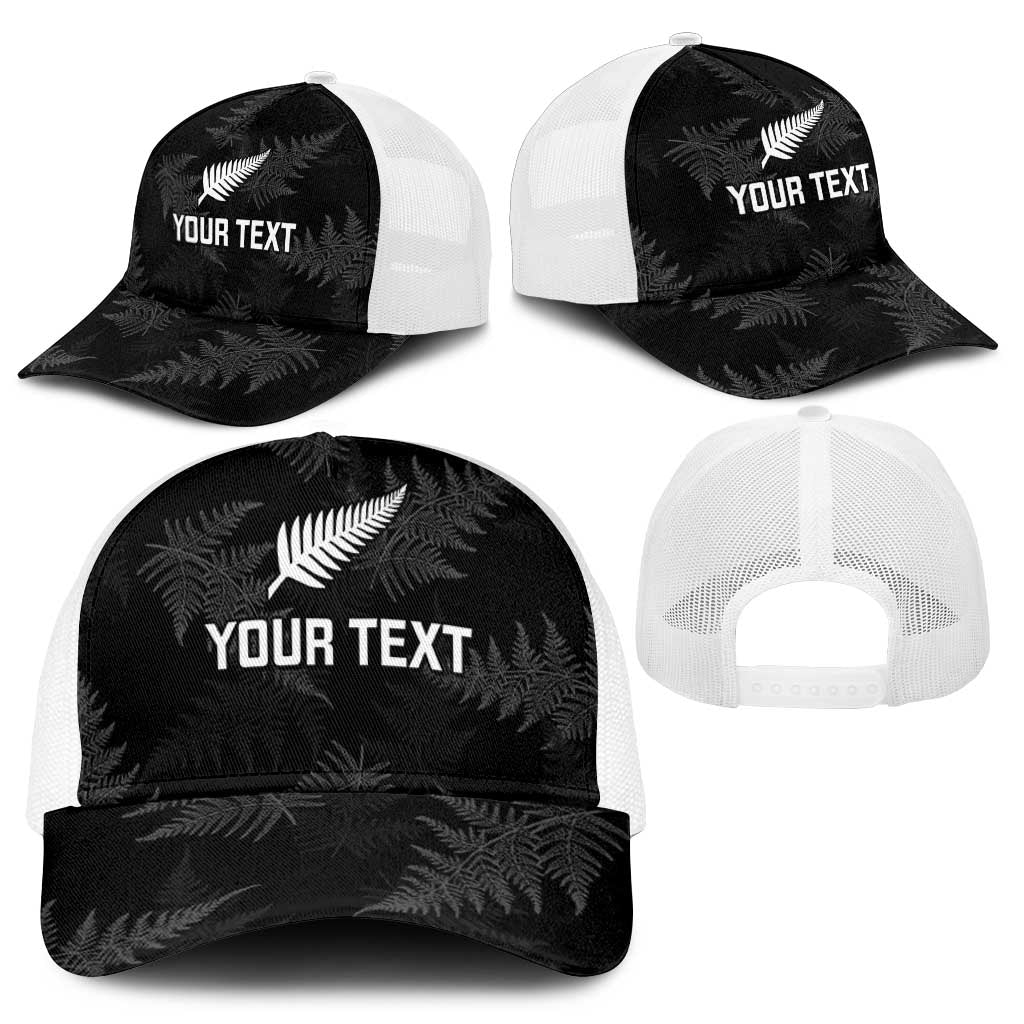 New Zealand Silver Fern Rugby Custom Mesh Trucker Cap Go Aotearoa Champions World Cup - Aussie Hoodie