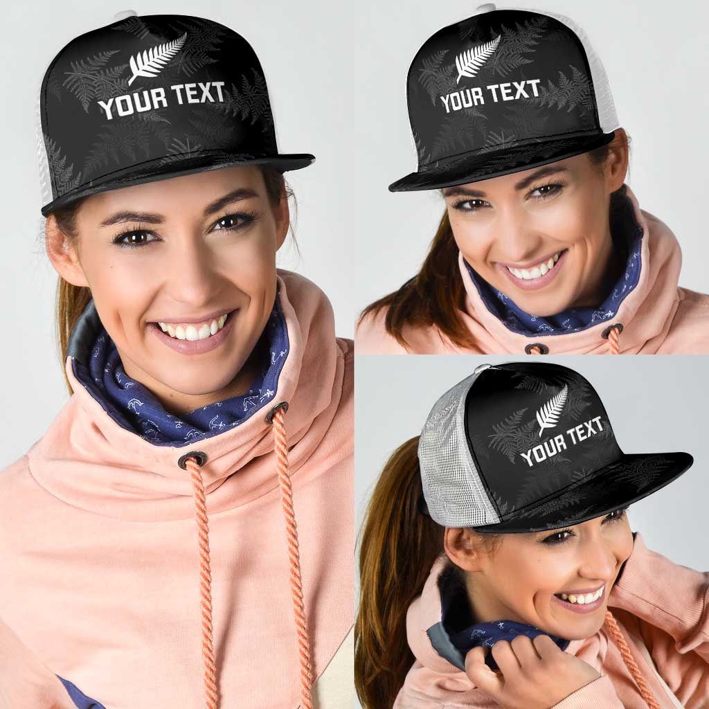 New Zealand Silver Fern Rugby Custom Mesh Trucker Cap Go Aotearoa Champions World Cup - Aussie Hoodie