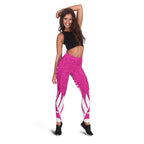 New Zealand Silver Fern Rugby Leggings Go All Black Maori Pink Version - Aussie Hoodie
