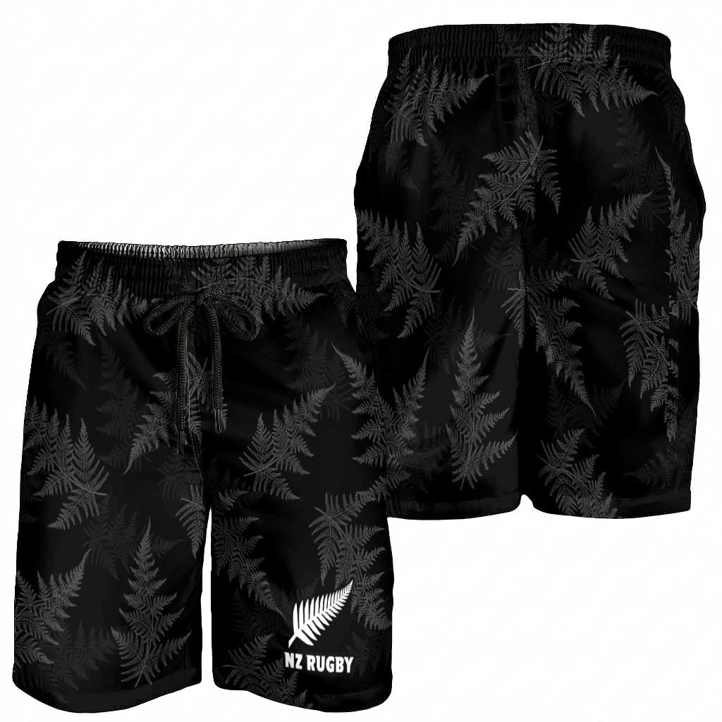New Zealand Silver Fern Rugby Shorts for Men Go Aotearoa Champions World Cup - Aussie Hoodie