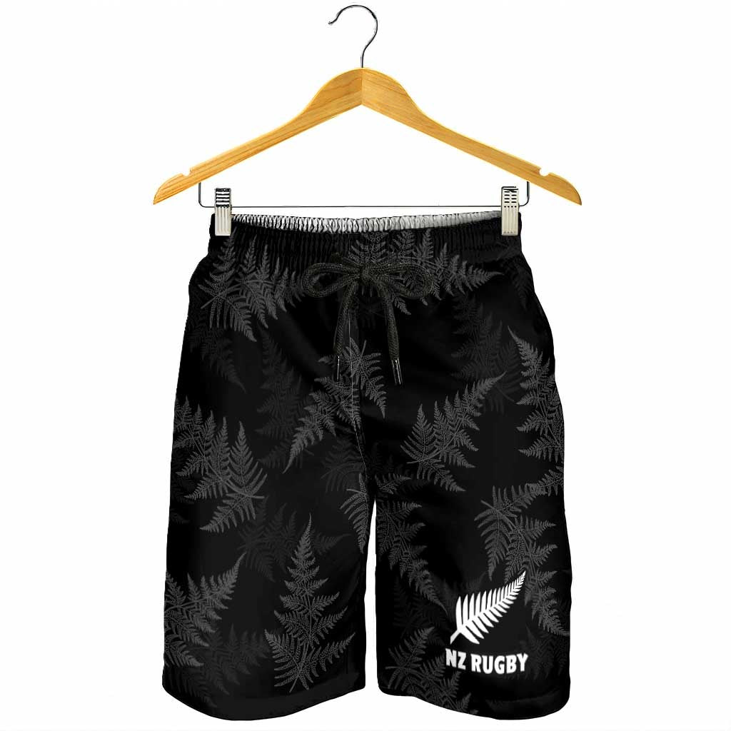 New Zealand Silver Fern Rugby Shorts for Men Go Aotearoa Champions World Cup - Aussie Hoodie