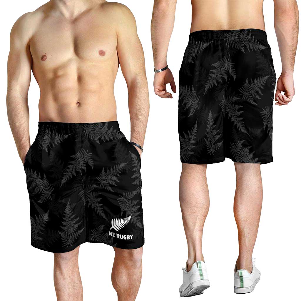 New Zealand Silver Fern Rugby Shorts for Men Go Aotearoa Champions World Cup - Aussie Hoodie