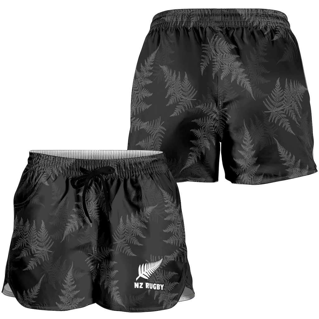 New Zealand Silver Fern Rugby Shorts for Women Go Aotearoa Champions World Cup - Aussie Hoodie
