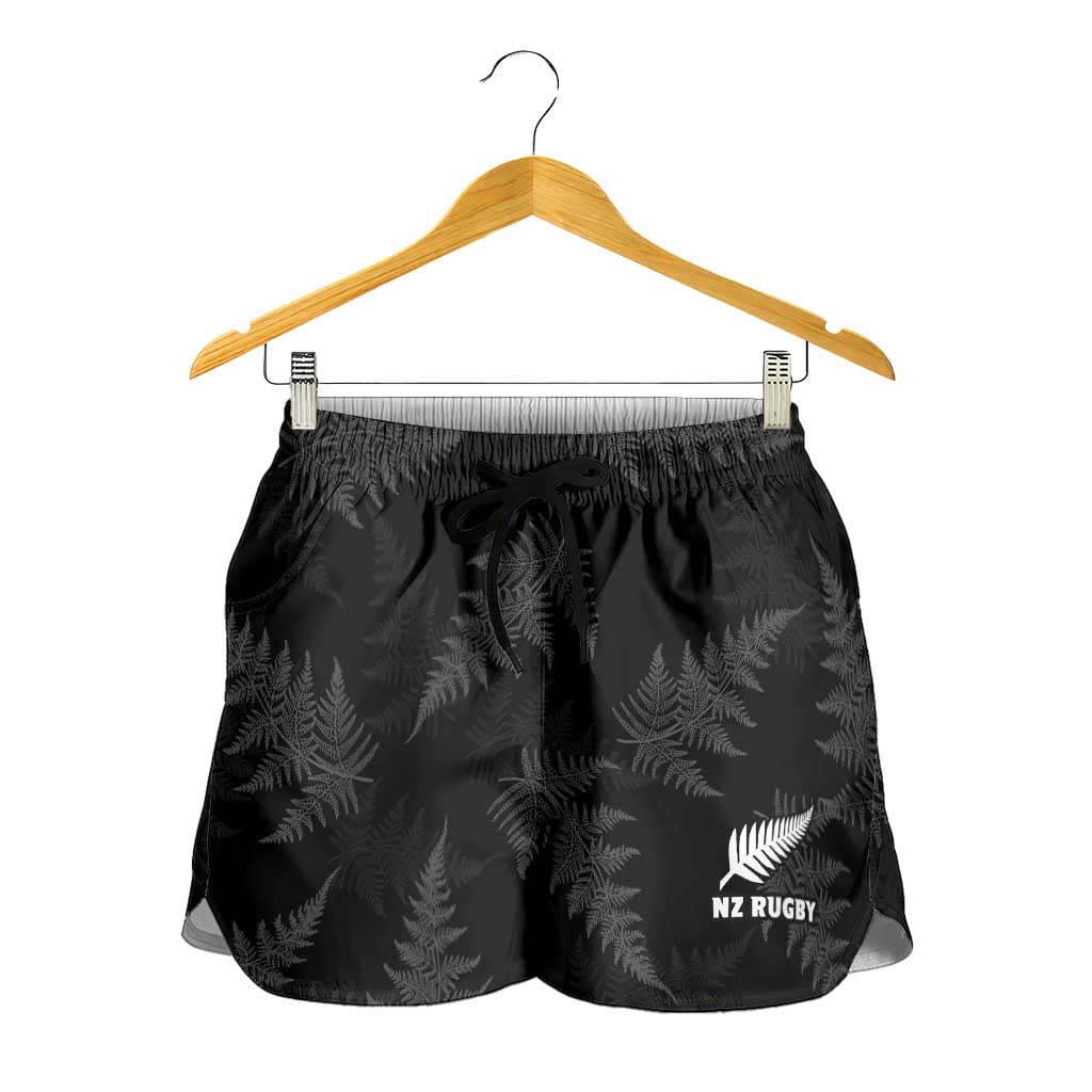 New Zealand Silver Fern Rugby Shorts for Women Go Aotearoa Champions World Cup - Aussie Hoodie