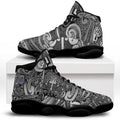 New Zealand Taiaha Maori Sneakers J13 Kiwikiwi Minimalist Silver Fern Tukutuku Motif