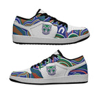 New Zealand Warriors 2026 Rugby Low Sneakers Aboriginal Art