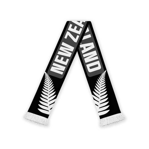 New Zealand World Football 2026 Soccer Scarf National Pride Never Stops