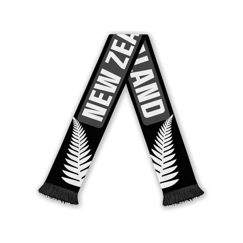 New Zealand World Football 2026 Soccer Scarf National Pride Never Stops