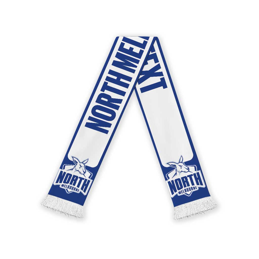 North Melbourne Football Personalised Ruffneck Scarf 2026 Go Champions