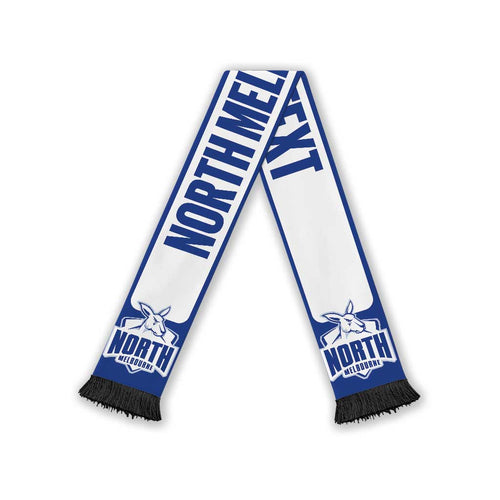 North Melbourne Football Personalised Ruffneck Scarf 2026 Go Champions
