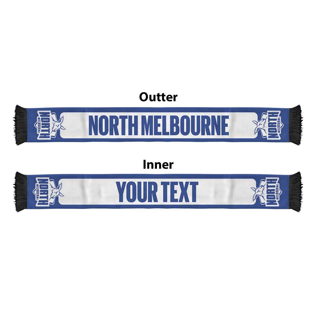 North Melbourne Football Personalised Ruffneck Scarf 2026 Go Champions