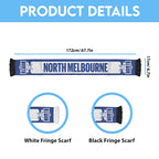 North Melbourne Football Personalised Ruffneck Scarf 2026 Go Champions