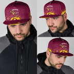 NRL Broncos Rugby Snapback Cap Premiers Trophy Carn The Bronx - Aussie Hoodie