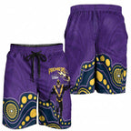 NRL Melbourne Rugby Shorts for Men Premiers Trophy Ride The Storm - Aussie Hoodie