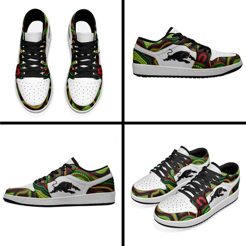 Panthers 2026 Rugby Low Sneakers Aboriginal Art