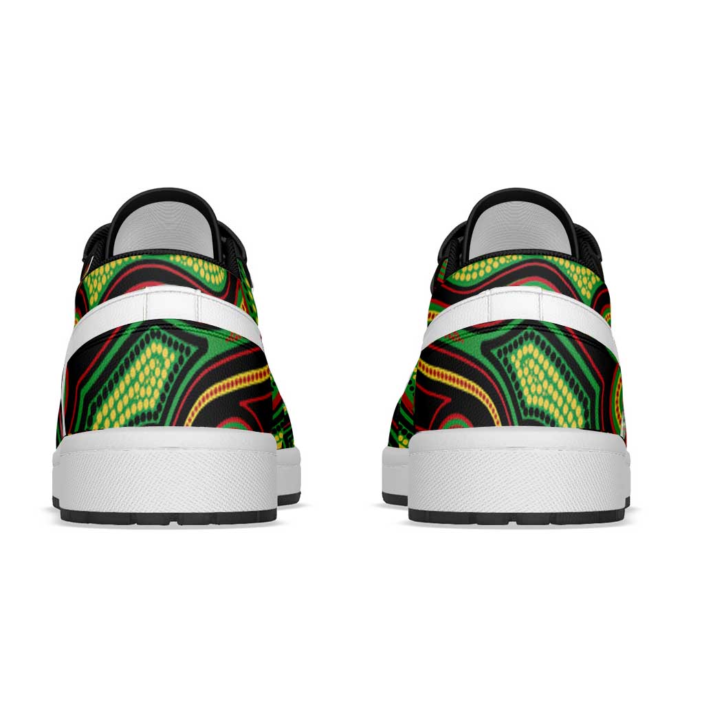 Panthers 2026 Rugby Low Sneakers Aboriginal Art