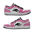 Panthers 2026 Rugby Low Sneakers Pink Aboriginal Art