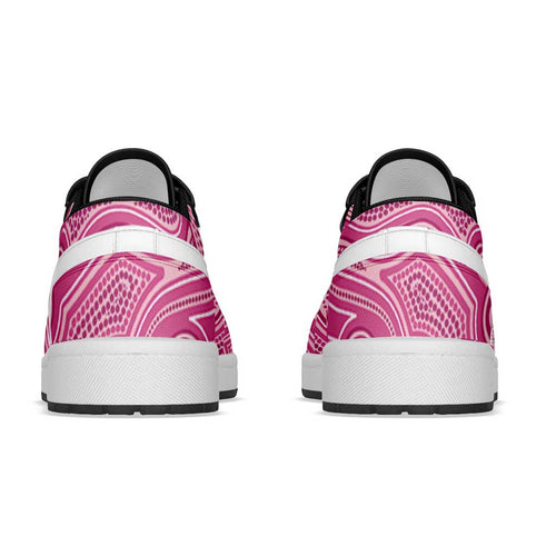 Panthers 2026 Rugby Low Sneakers Pink Aboriginal Art