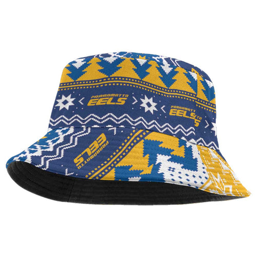 Parramatta Angry Eels Bucket Hat Christmas Rugby League Spirit - Aussie Hoodie
