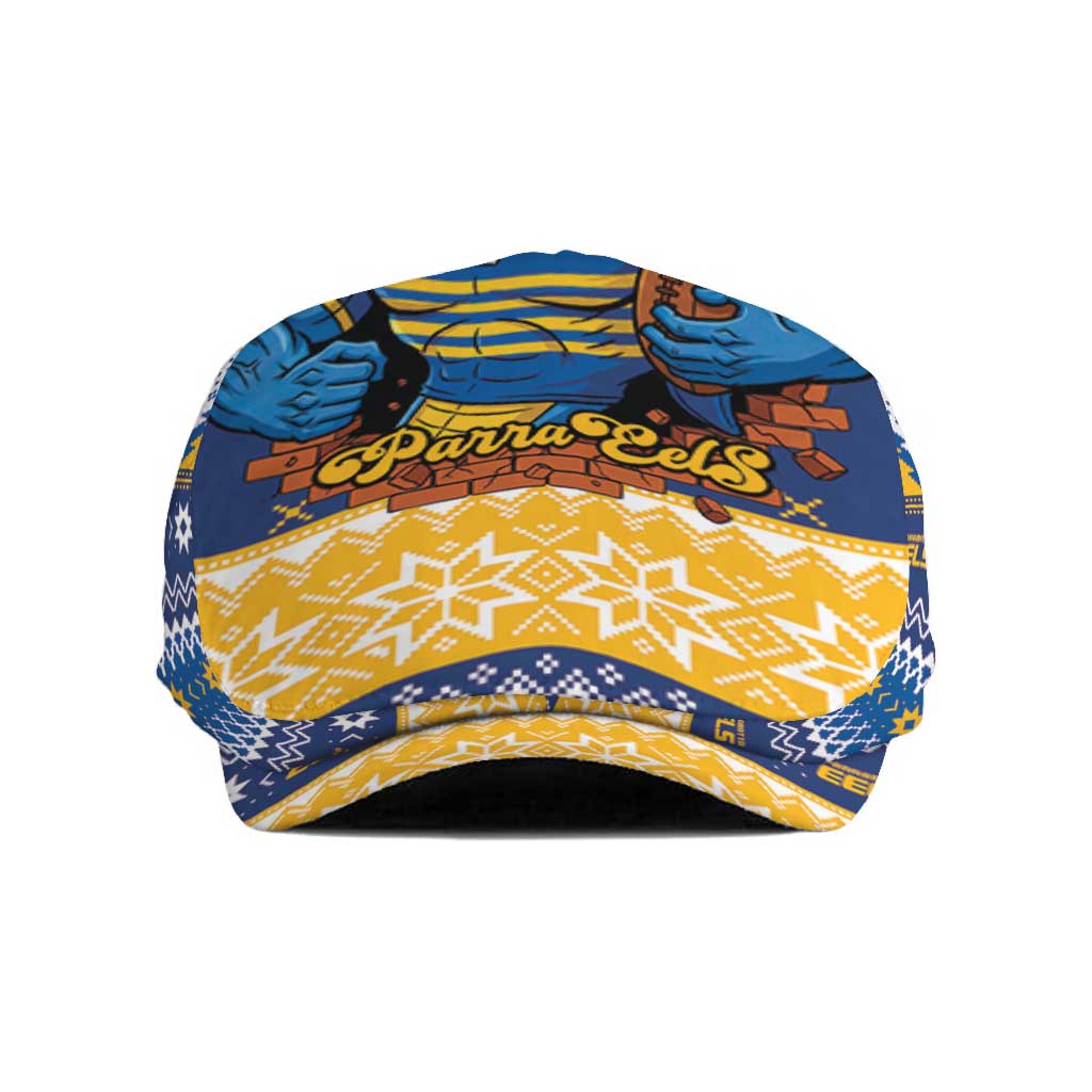 Parramatta Angry Eels Jeff Hat Christmas Rugby League Spirit - Aussie Hoodie