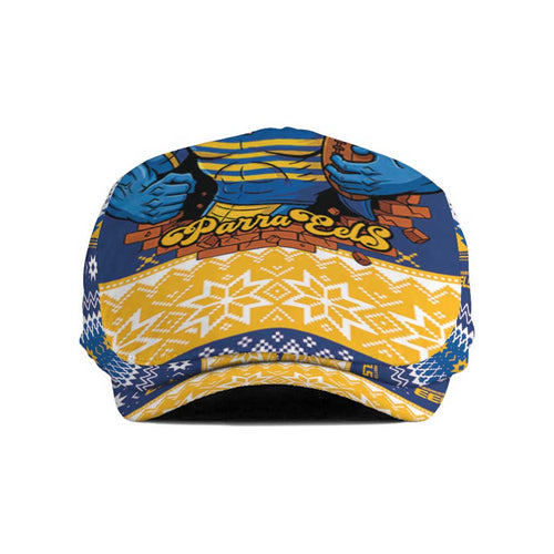 Parramatta Angry Eels Jeff Hat Christmas Rugby League Spirit - Aussie Hoodie