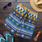 Parramatta Angry Eels Shorts for Men Christmas Rugby League Spirit - Aussie Hoodie