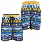 Parramatta Angry Eels Shorts for Men Christmas Rugby League Spirit - Aussie Hoodie