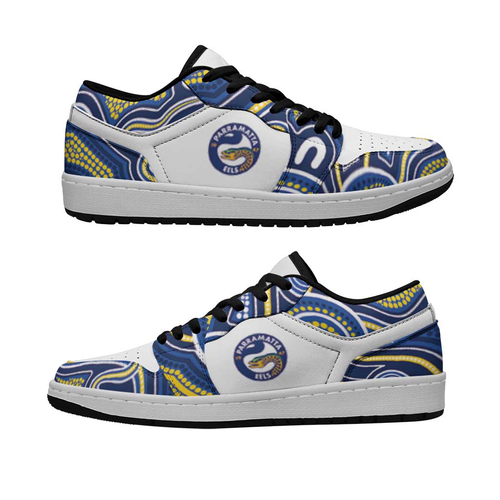 Parramatta Eels 2026 Rugby Low Sneakers Aboriginal Art