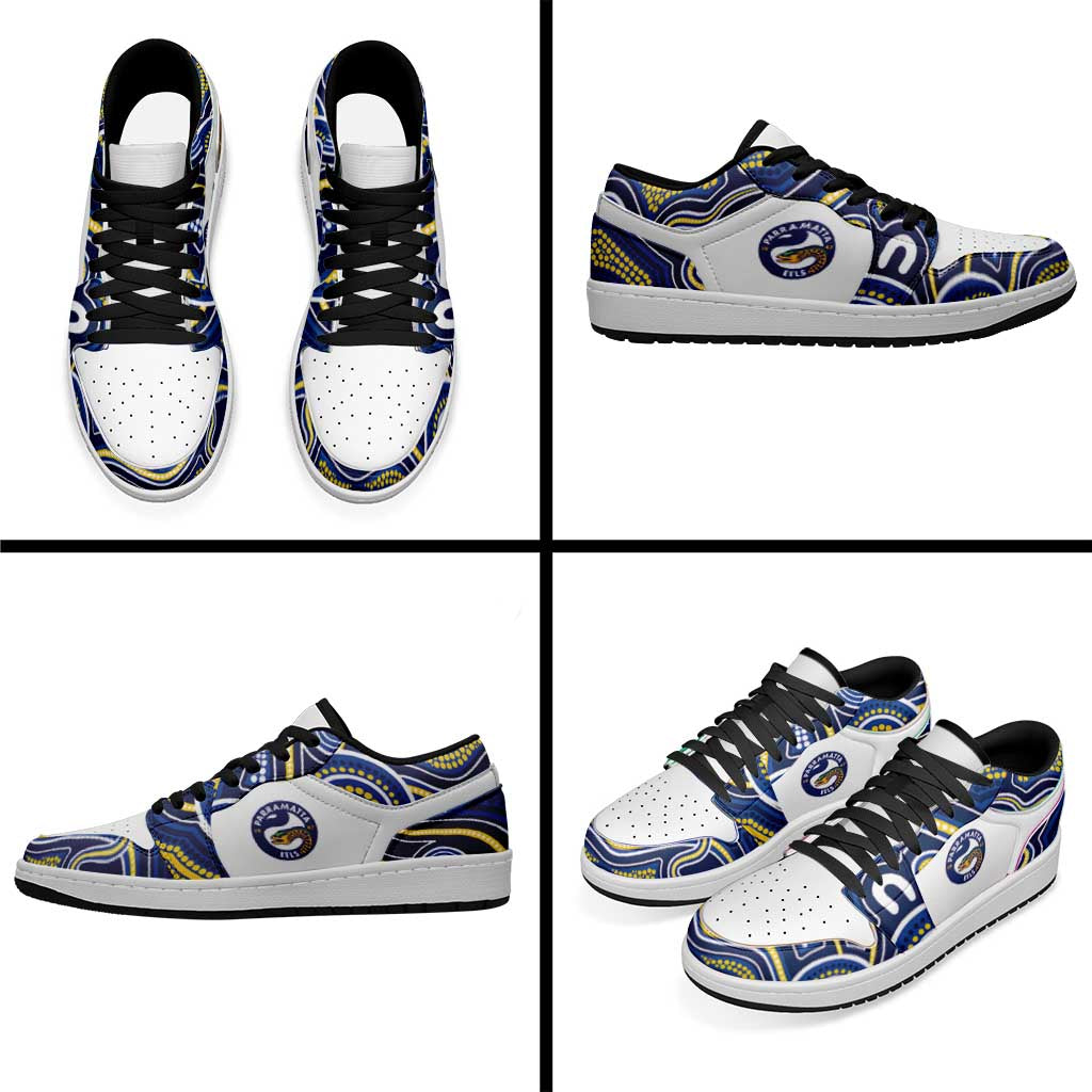 Parramatta Eels 2026 Rugby Low Sneakers Aboriginal Art
