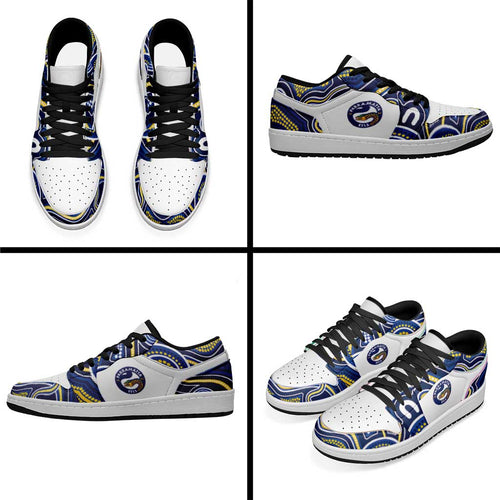 Parramatta Eels 2026 Rugby Low Sneakers Aboriginal Art