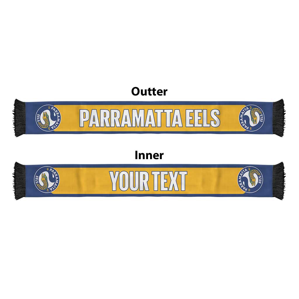 Parramatta Eels Rugby Personalised Ruffneck Scarf 2026 Go Champions