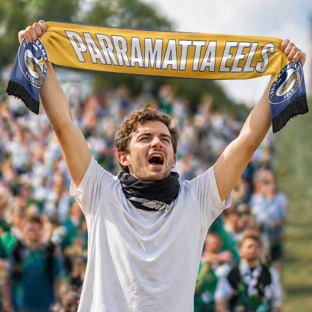 Parramatta Eels Rugby Personalised Ruffneck Scarf 2026 Go Champions