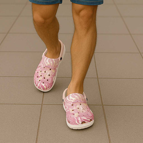 Pastel NAIDOC Week 2026 First Nations Indigenous Clogs Shoes Jellyfish