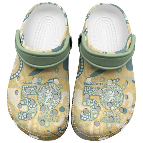 Pastel NAIDOC Week 2026 First Nations Indigenous Clogs Shoes The Life