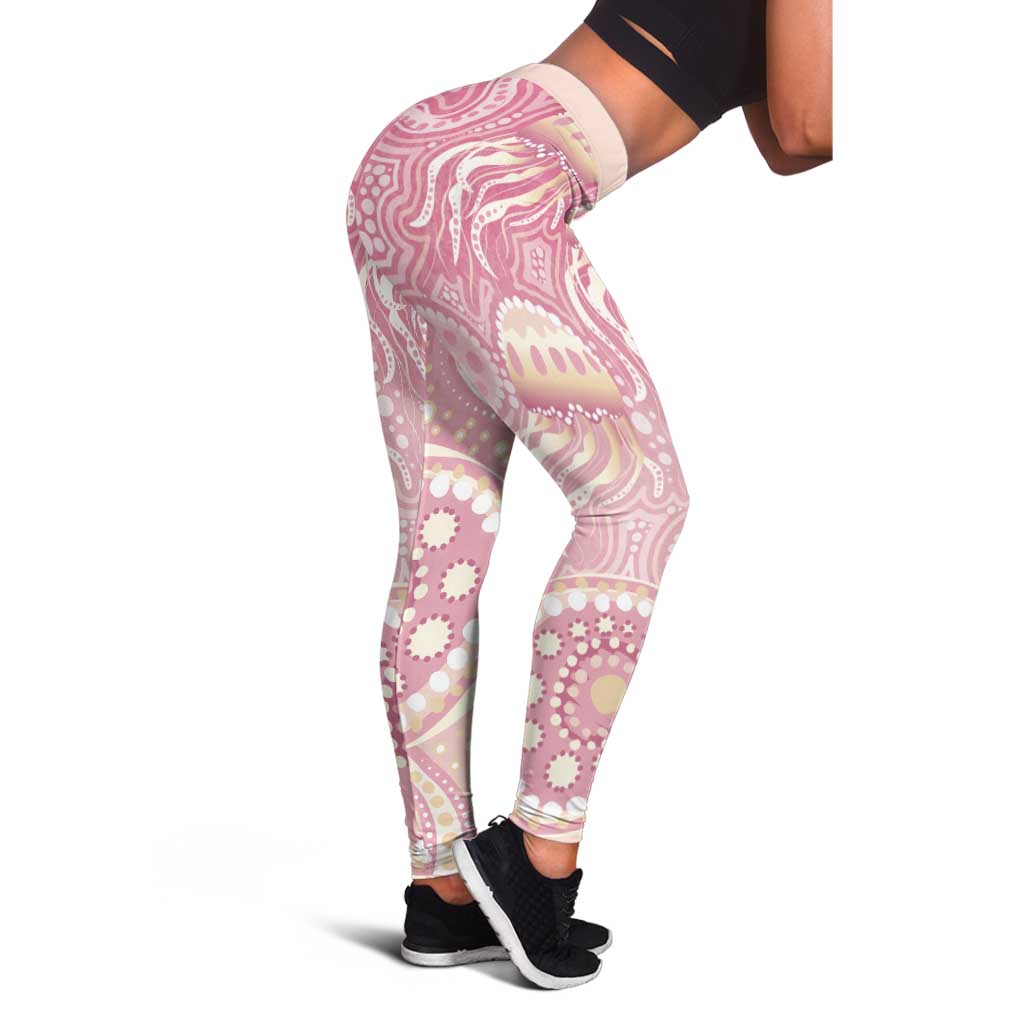 Pastel NAIDOC Week 2026 First Nations Indigenous Leggings Jellyfish