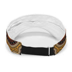 Personalised Australian Astrology Sun Visor Cap Aboriginal Echidna Zodiac Sign