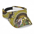 Personalised Australian Astrology Sun Visor Cap Aboriginal Kookaburra Zodiac Sign